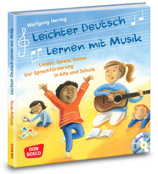 Leichter Deutsch lernen mit Musik m. Audio-CD und Bildkarten