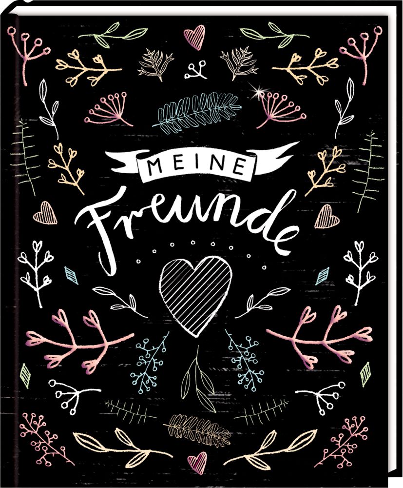 Image of Buch - Freundebuch: Handlettering: Meine Freunde