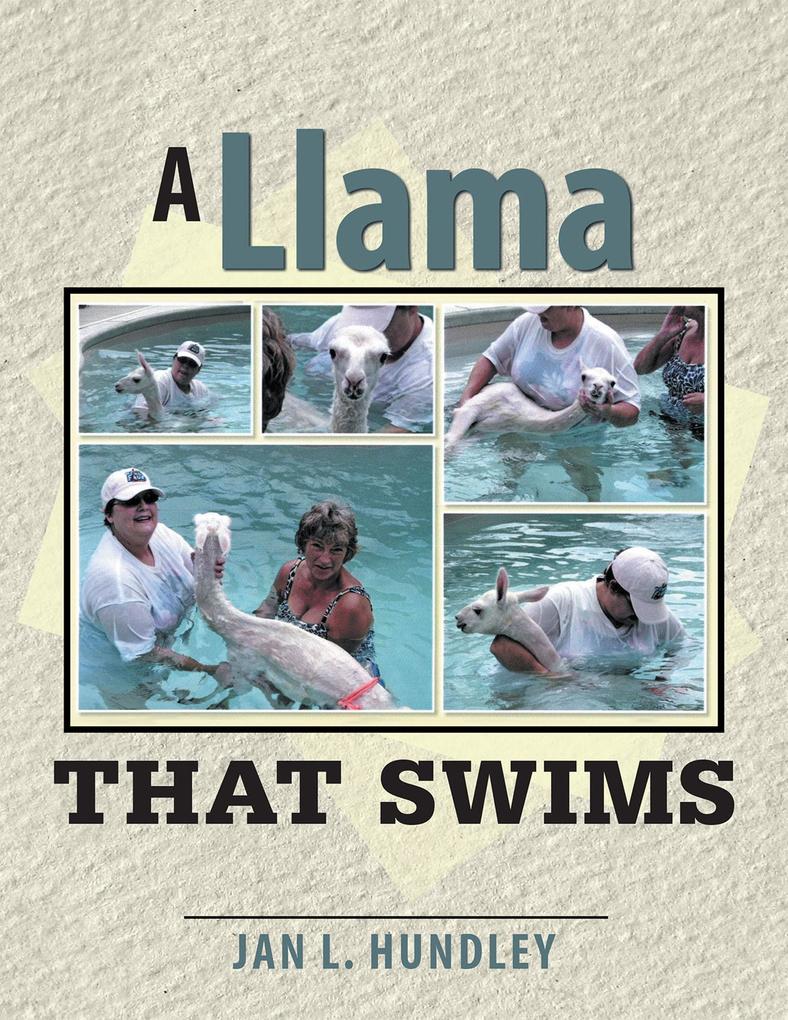A Llama That Swims