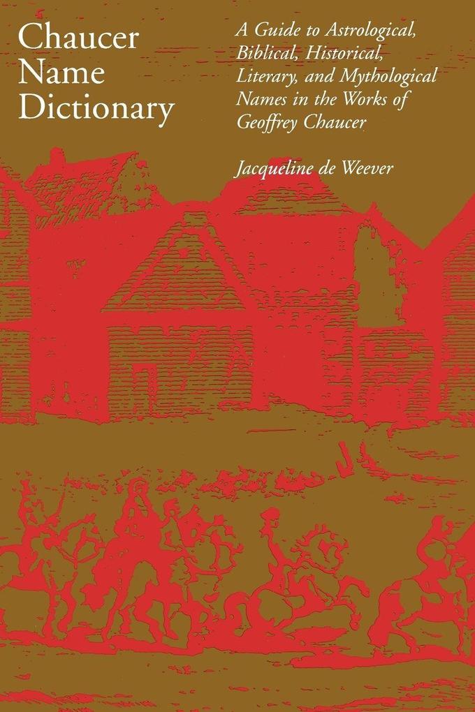 Chaucer Name Dictionary