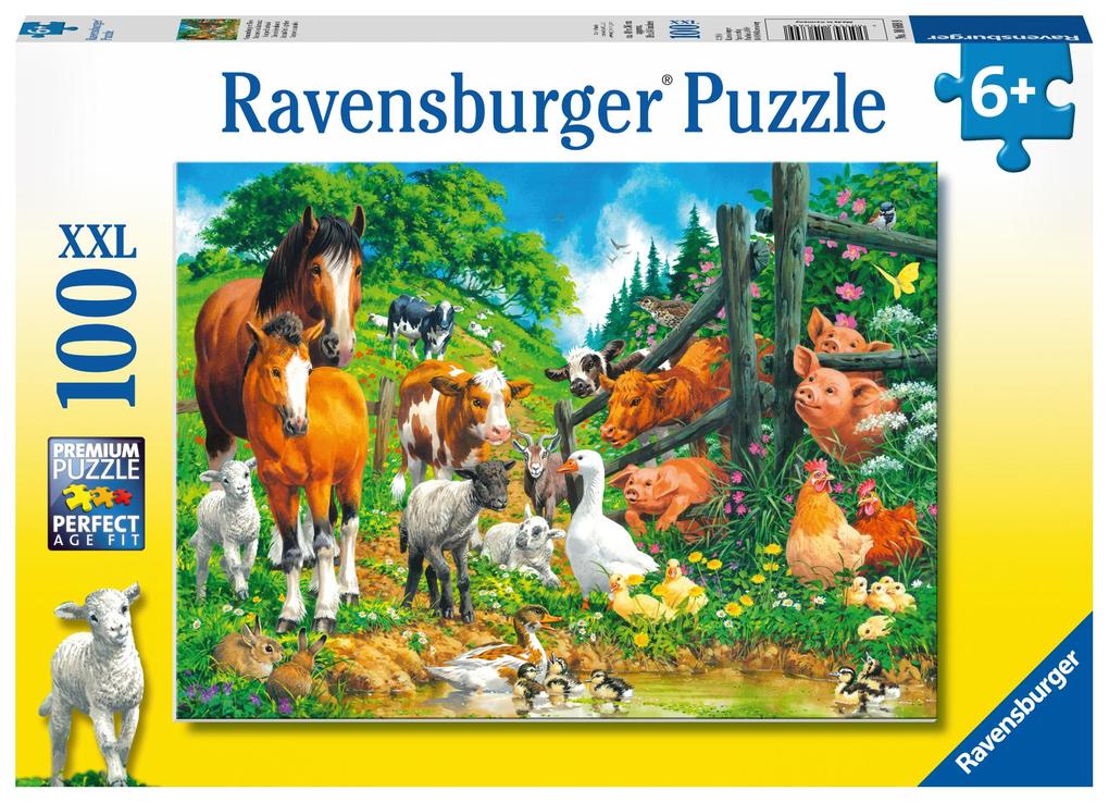 Ravensburger - Versammlung der Tiere 100 Teile