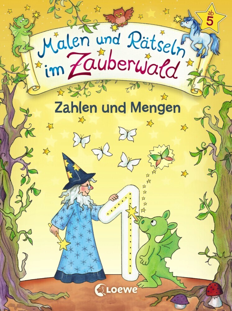 Image of Malen und Rätseln im Zauberwald - Zahlen und Mengen