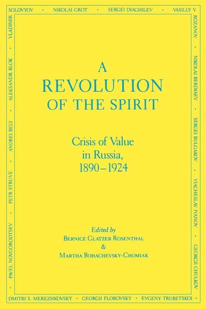A Revolution of the Spirit