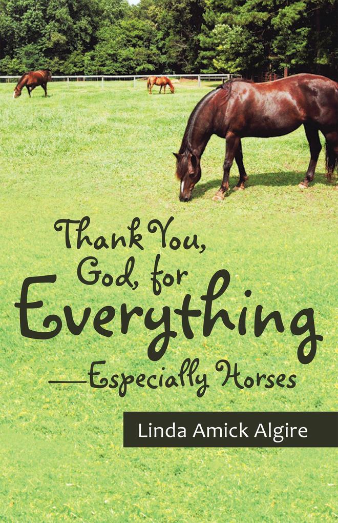 Thank You God for Everything-Especially Horses