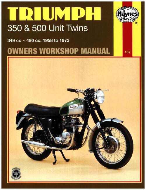 Triumph 350 & 500 Unit Twins (58 - 73)