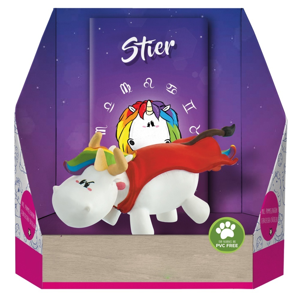 Pummeleinhorn Sammelfigur - Sternzeichen Stier