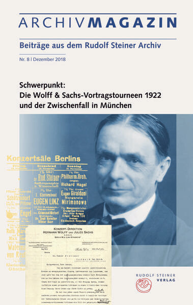 ARCHIVMAGAZIN. Beiträge aus dem Rudolf Steiner Archiv. Nr.8