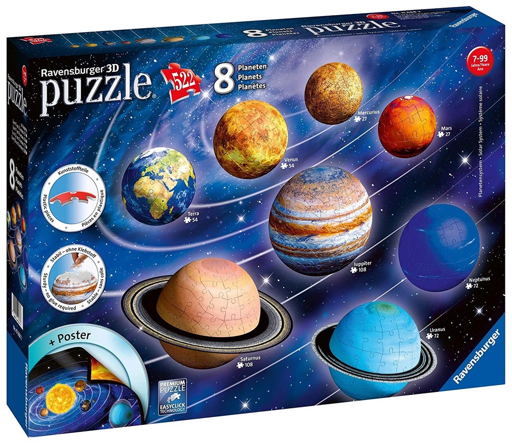 Ravensburger - Planetensystem 540 Teile