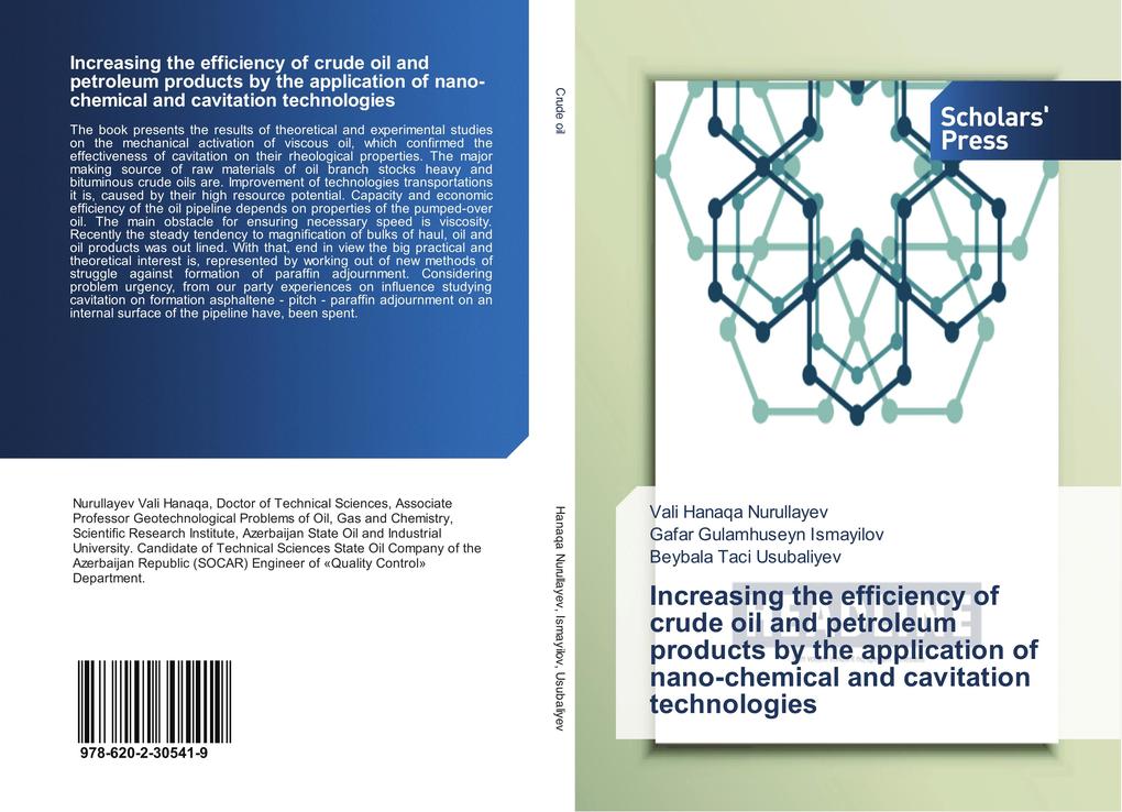 Increasing the efficiency of crude oil and petroleum products by the application of nano-chemical and cavitation technologies