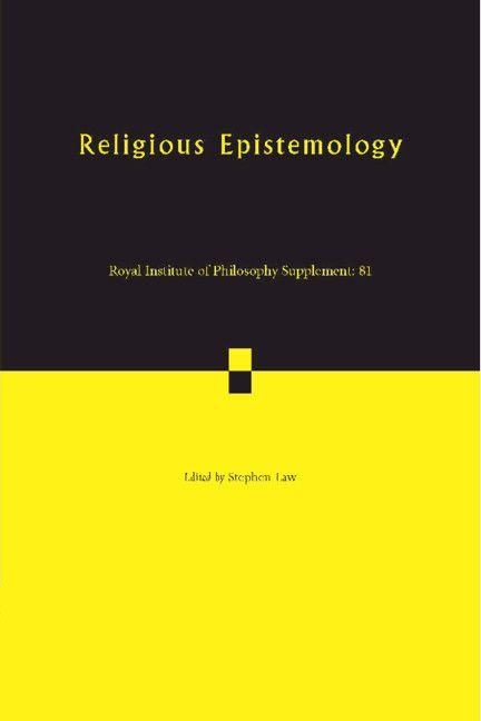 Religious Epistemology