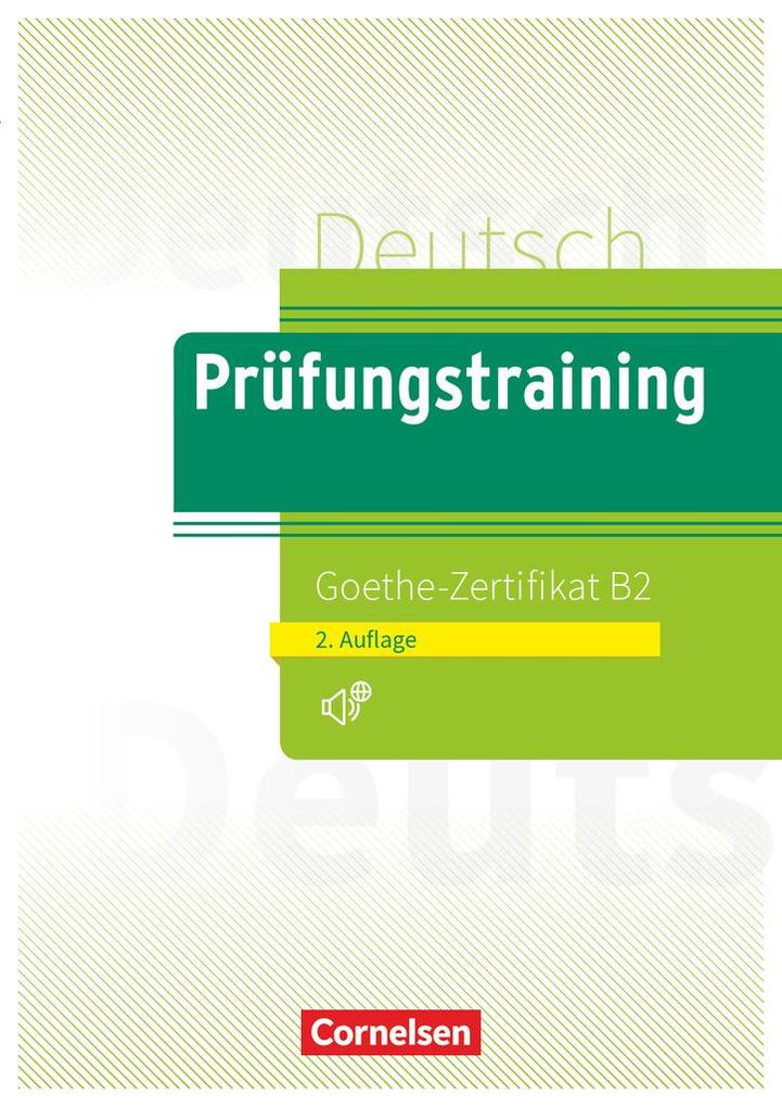 Prufungstraining Daf B2 Goethe Zertifikat Neubearbeitung Buch Dieter Maenner