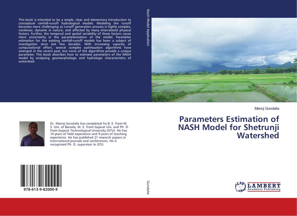 Parameters Estimation of NASH Model for Shetrunji Watershed