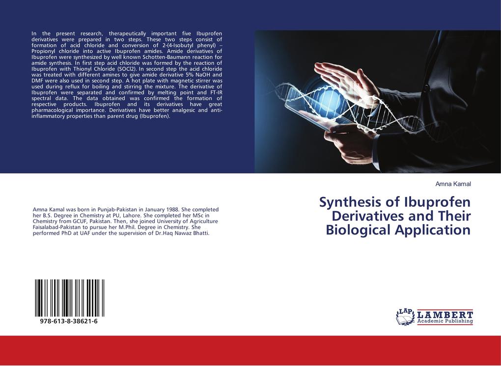 Synthesis of Ibuprofen Derivatives and Their Biological Application