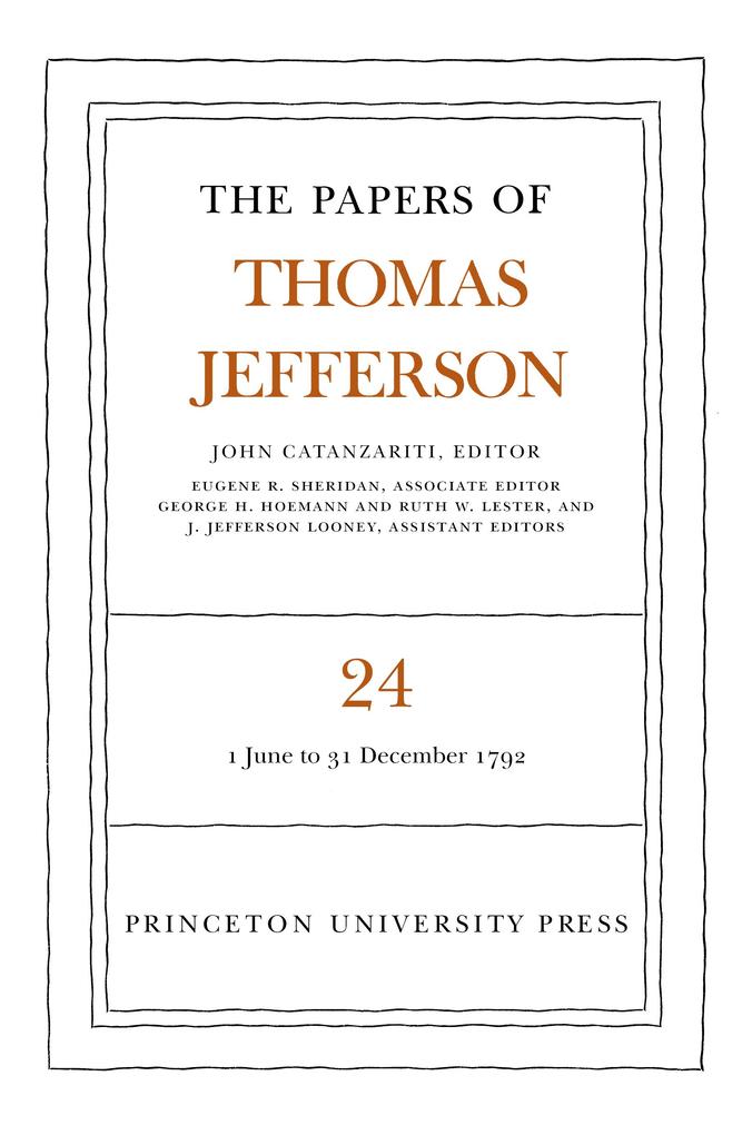 The Papers of Thomas Jefferson Volume 24