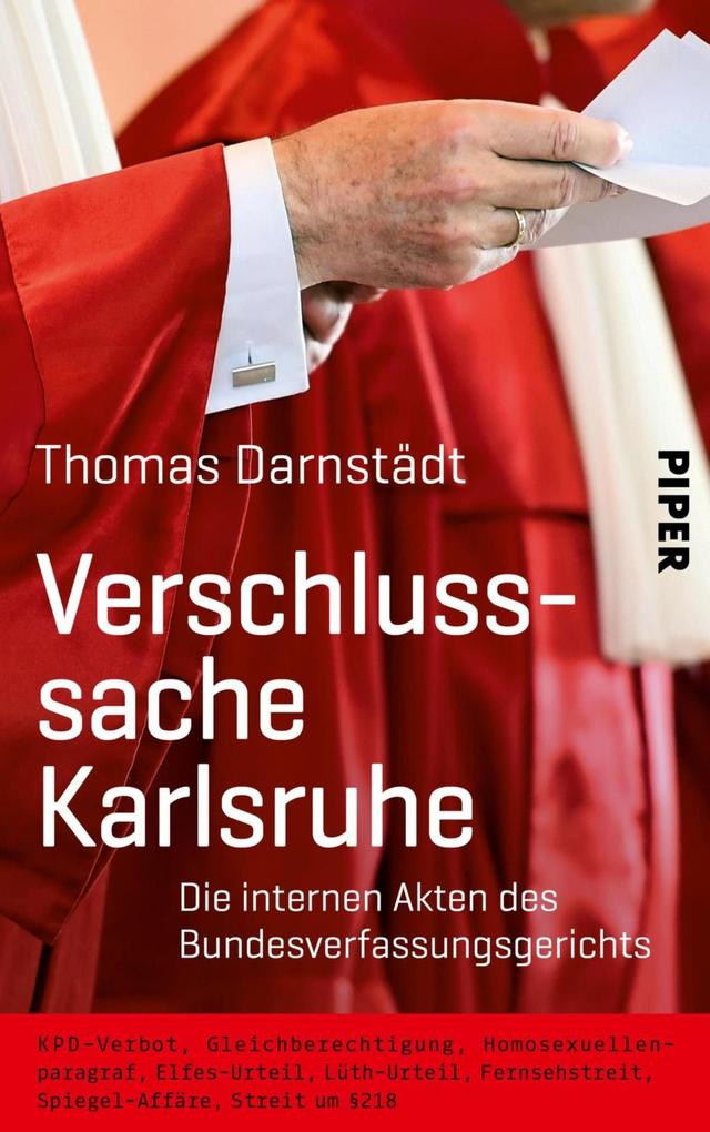 Verschlusssache Karlsruhe - Thomas Darnstädt