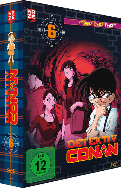 Detektiv Conan - TV-Serie - DVD Box 6 (Episoden 156-182) (5 DVDs)