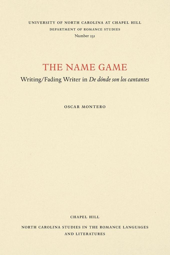 The Name Game