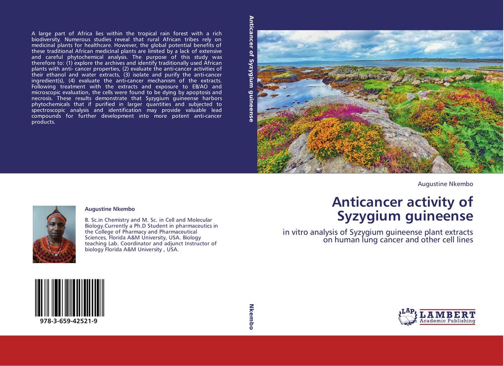 Anticancer activity of Syzygium guineense