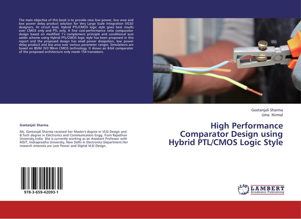 High Performance Comparator  using Hybrid PTL/CMOS Logic Style