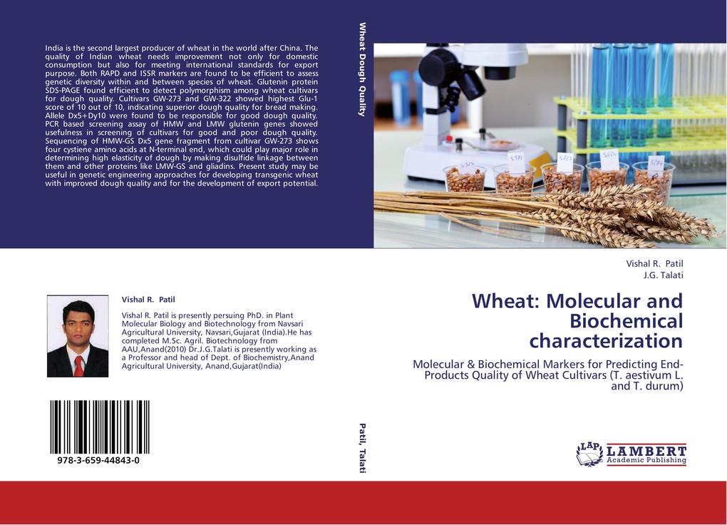 Wheat: Molecular and Biochemical characterization