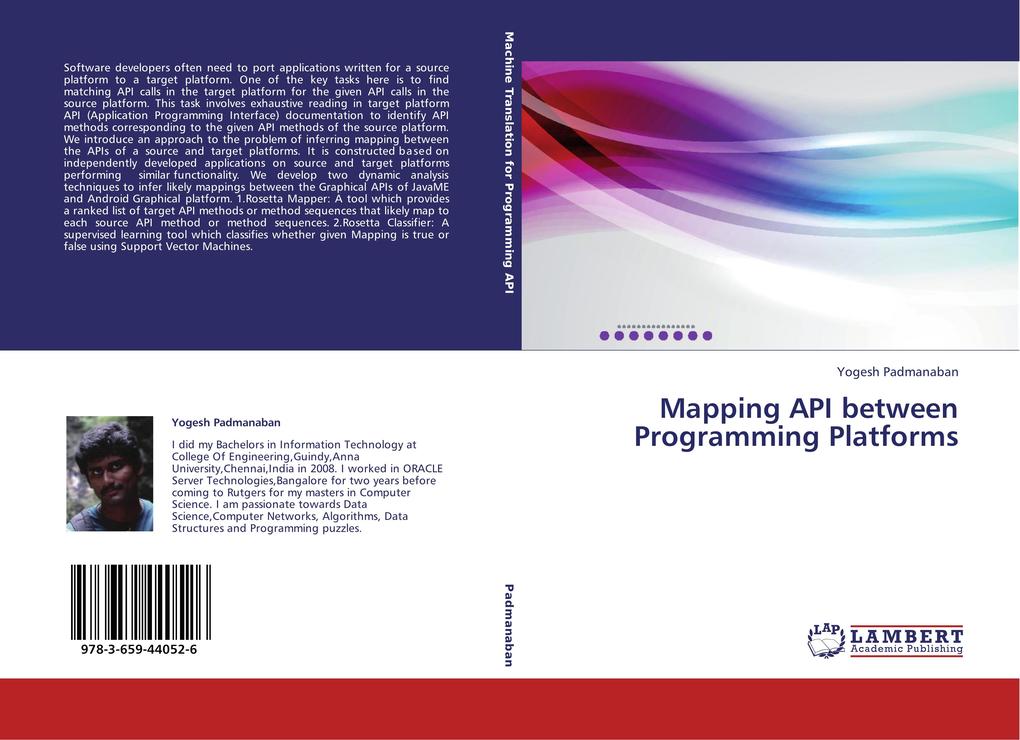 Mapping API between Programming Platforms