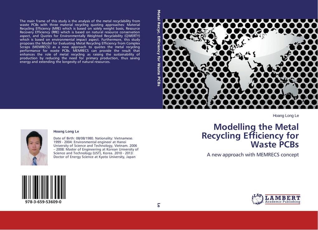 Modelling the Metal Recycling Efficiency for Waste PCBs