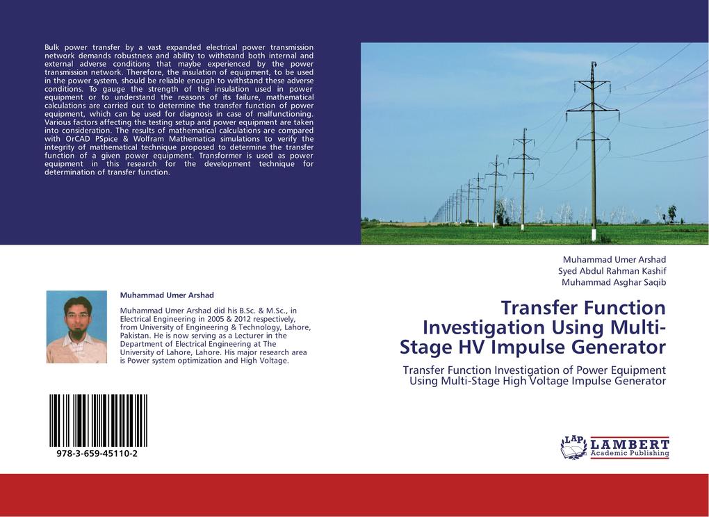 Transfer Function Investigation Using Multi-Stage HV Impulse Generator
