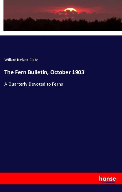 The Fern Bulletin October 1903