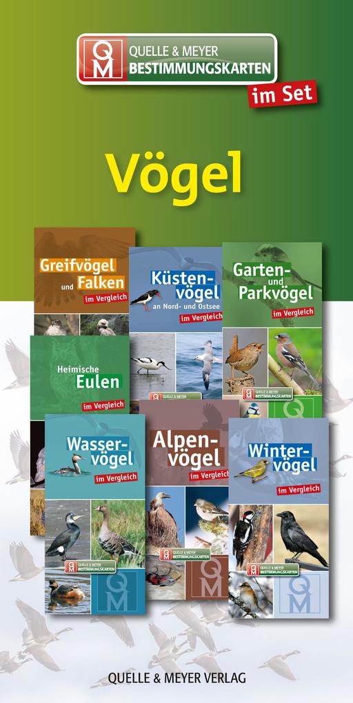 Bestimmungskarten-Set 'Vögel'