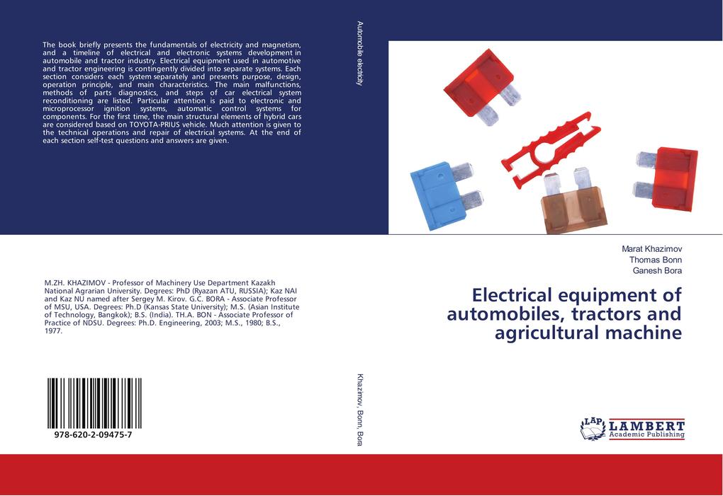 Electrical equipment of automobiles tractors and agricultural machine
