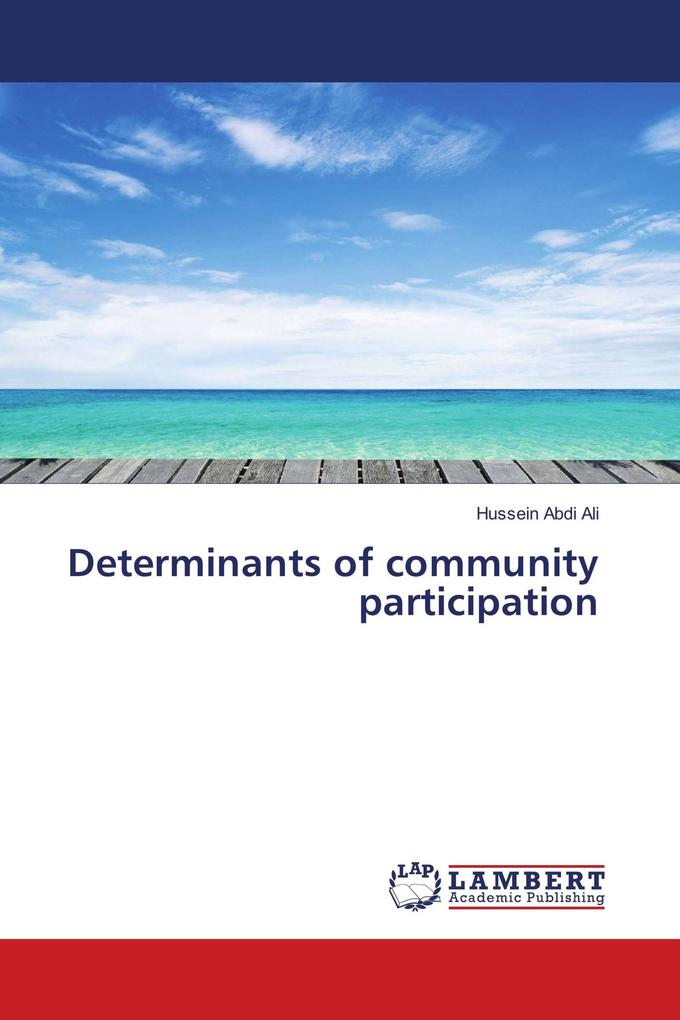 Determinants of community participation