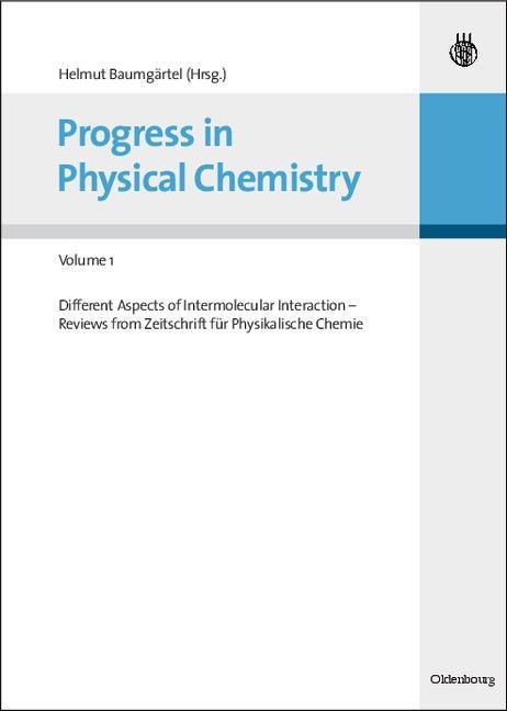 Progress in Physical Chemistry - Volume 1