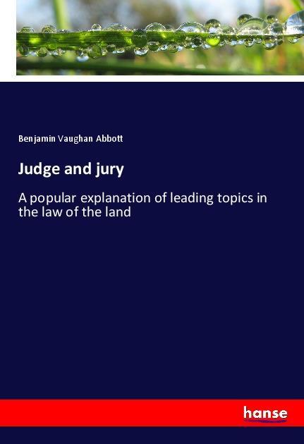 Judge and jury