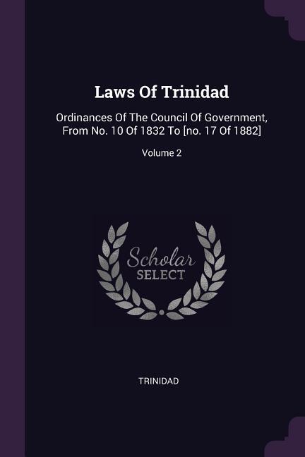Laws Of Trinidad