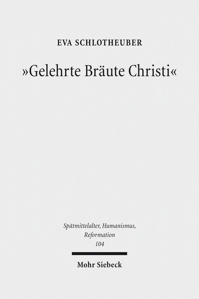 'Gelehrte Bräute Christi' - Eva Schlotheuber