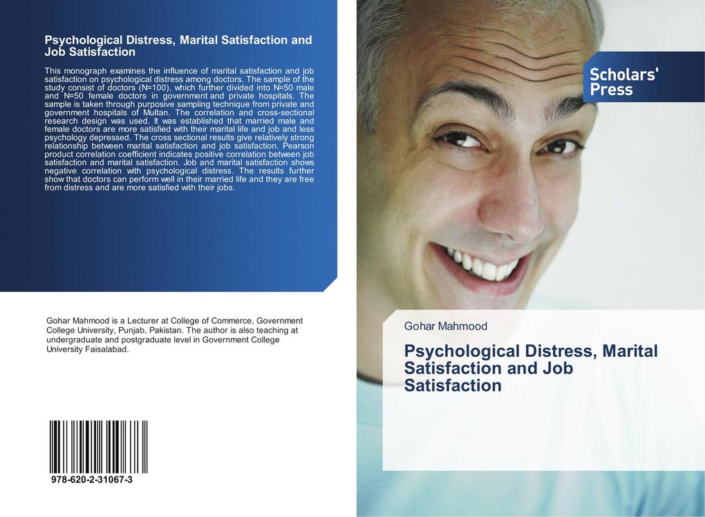 Psychological Distress Marital Satisfaction and Job Satisfaction
