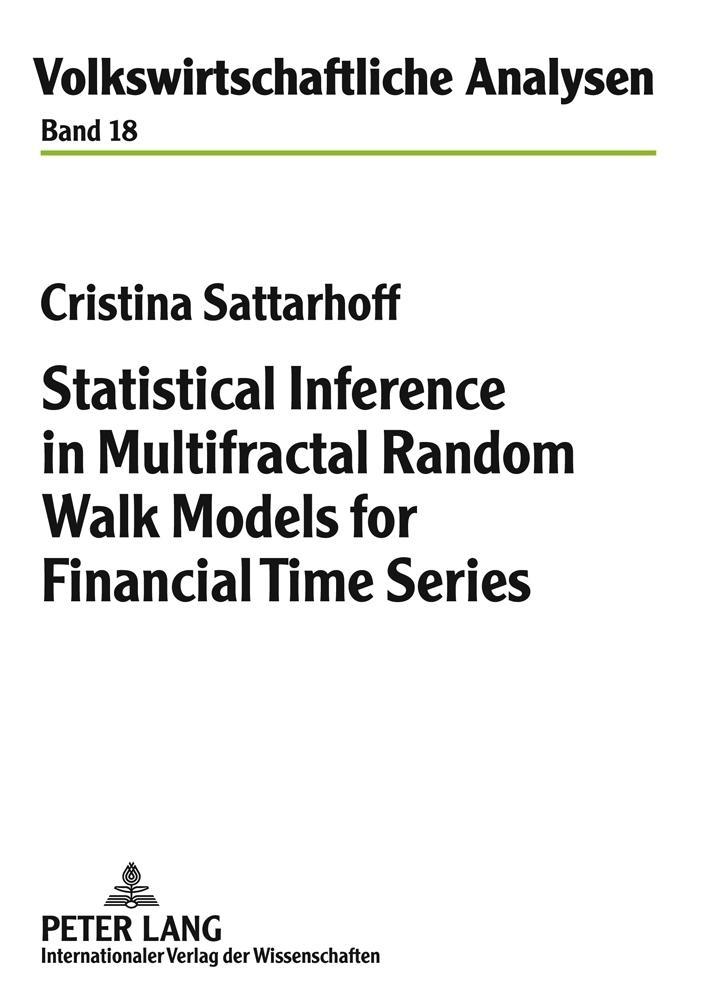 Statistical Inference in Multifractal Random Walk Models for Financial Time Series