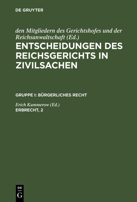 Erbrecht 2
