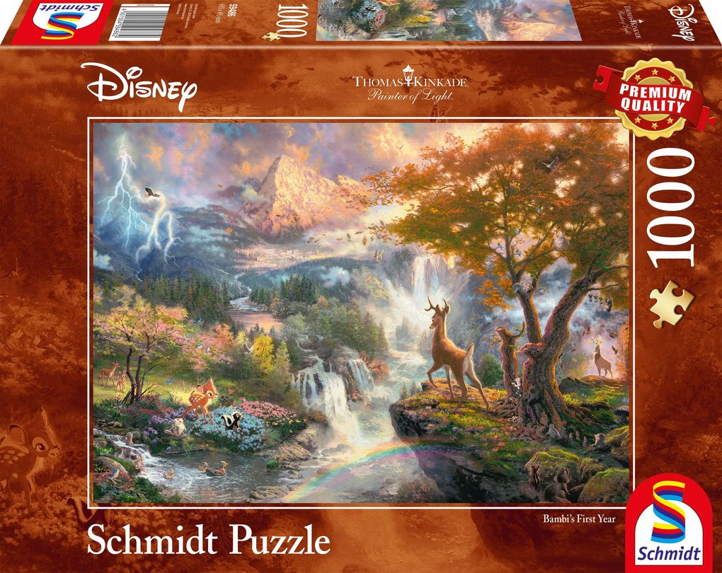 Schmidt Spiele - Disney Bambi 1000 Teile