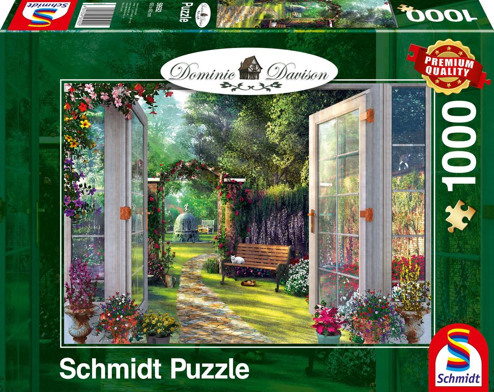 Schmidt Spiele - Blick in den verwunschenen Garten 1000 Teile