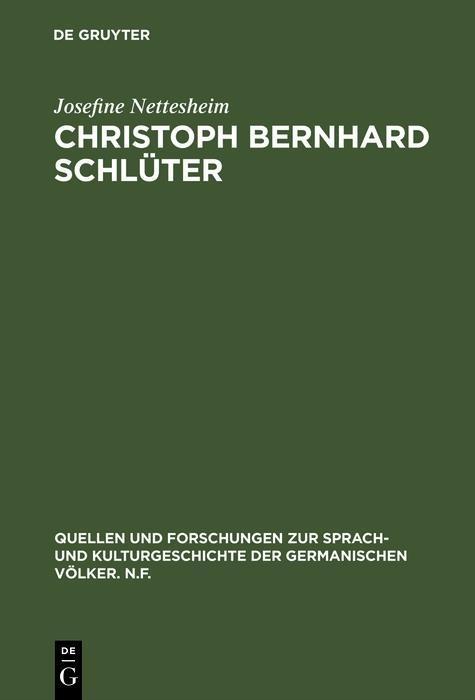 Christoph Bernhard Schlüter