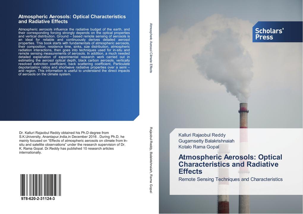 Atmospheric Aerosols Optical Characteristics Radiative Effects