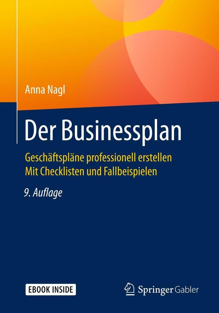 Der Businessplan Ebook Pdf Anna Nagl