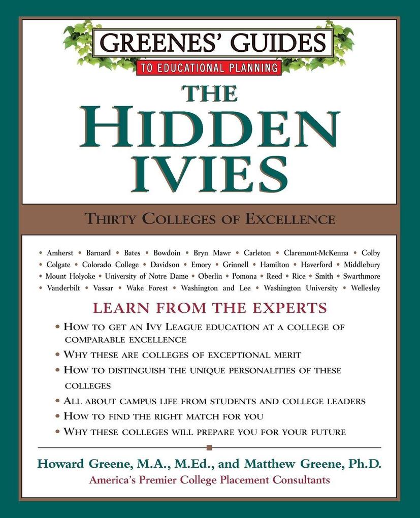 Greenes' Guides to Educational Planning