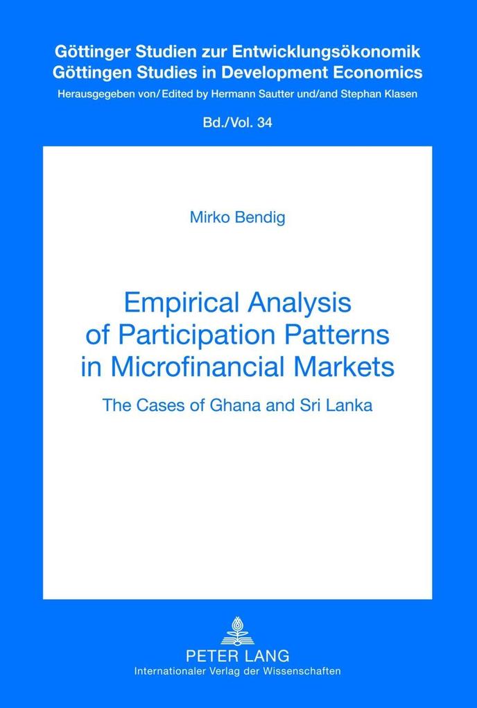 Empirical Analysis of Participation Patterns in Microfinancial Markets