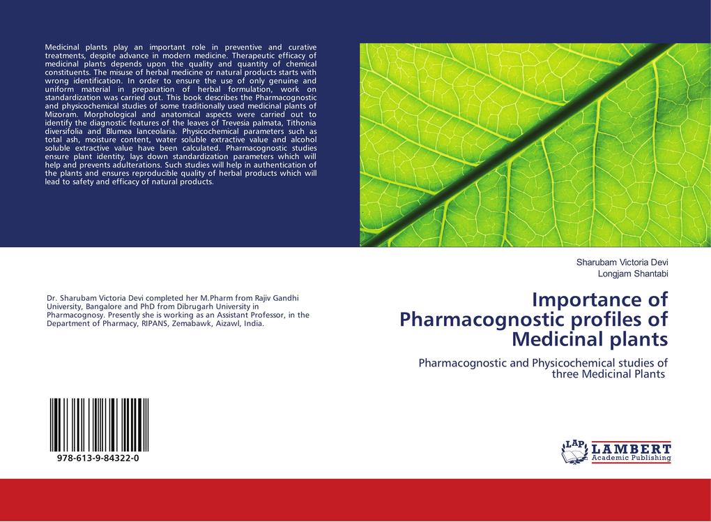 Importance of Pharmacognostic profiles of Medicinal plants