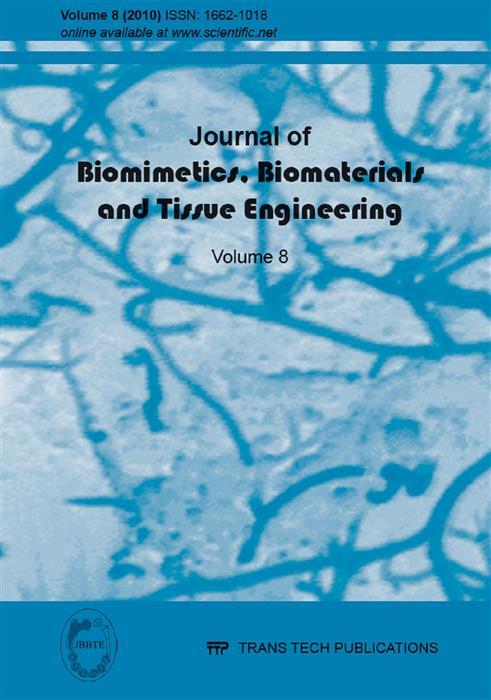 Journal of Biomimetics Biomaterials and Tissue Engineering Vol.8