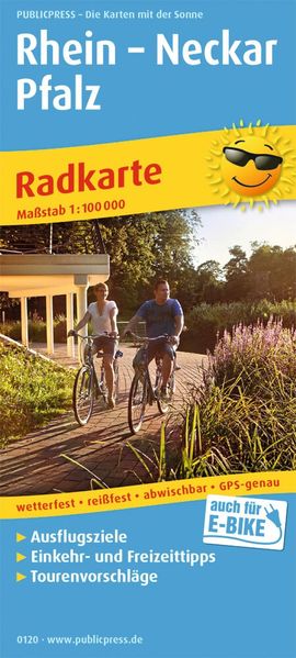 Rhein - Neckar - Pfalz 1:100 000