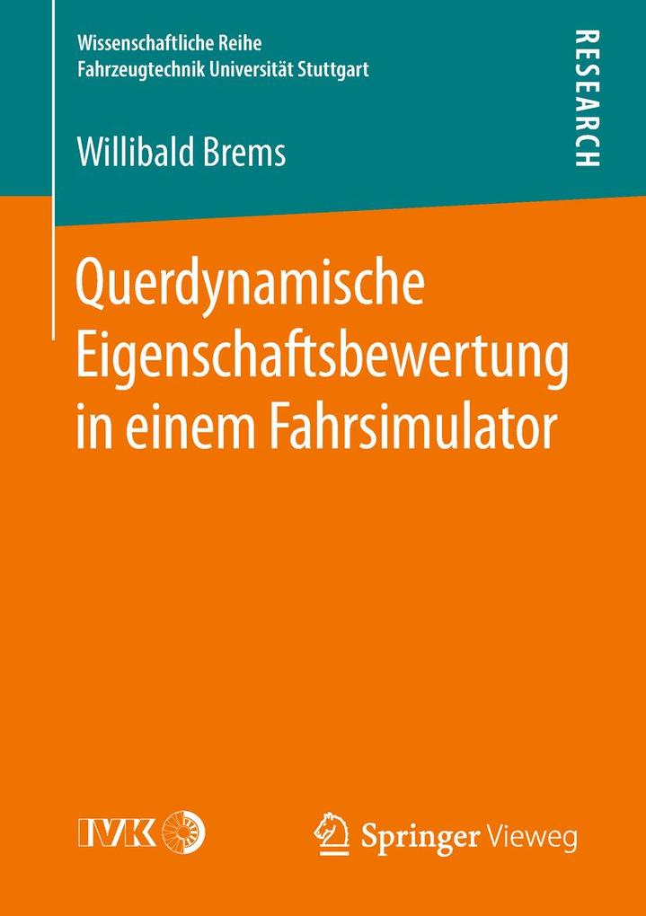 Querdynamische Eigenschaftsbewertung in einem Fahrsimulator