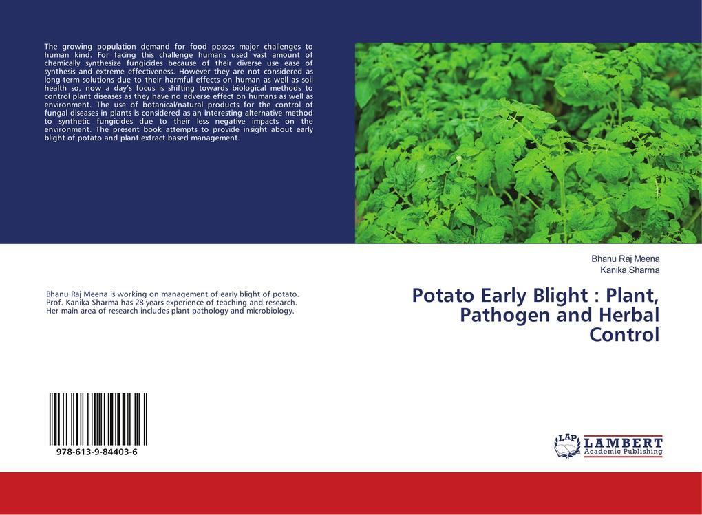 Potato Early Blight : Plant Pathogen and Herbal Control